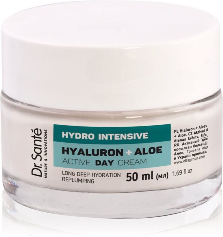 Dr. Santé Hydro Intensive Hyaluron + Aloe crème de jour à l'aloe vera 50 ml