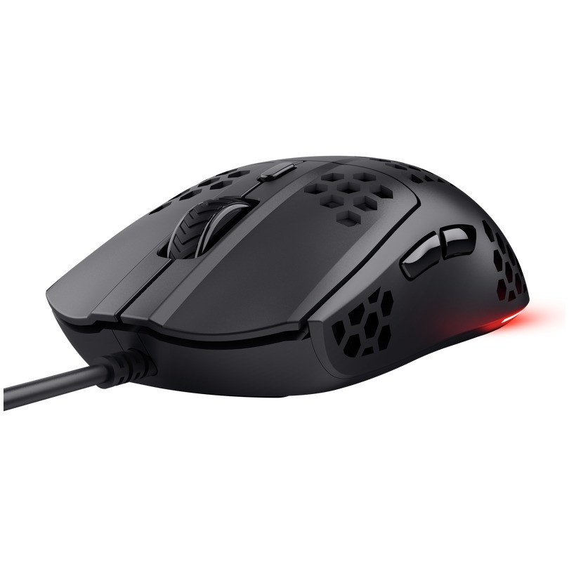 Trust GXT928 HELOX Lightweight Gamingmuis - Zwart