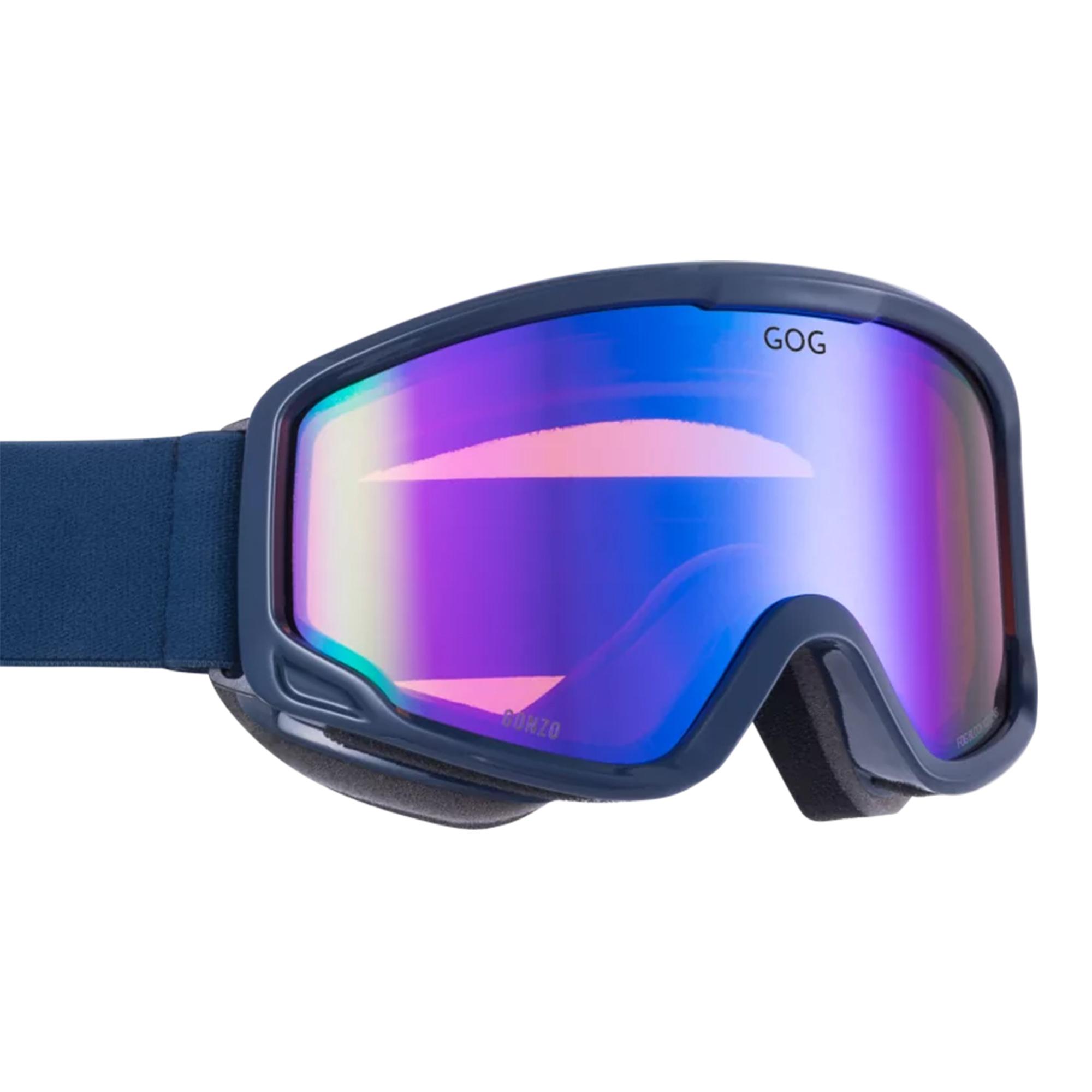 Gonzo UV400 Ski Snowboard Goggles met Antifog Spiegel Hydrofobe Dubbele Lens