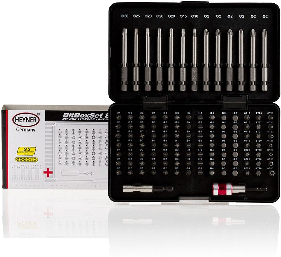 HEYNER 337200 Schrauberbit-Satz