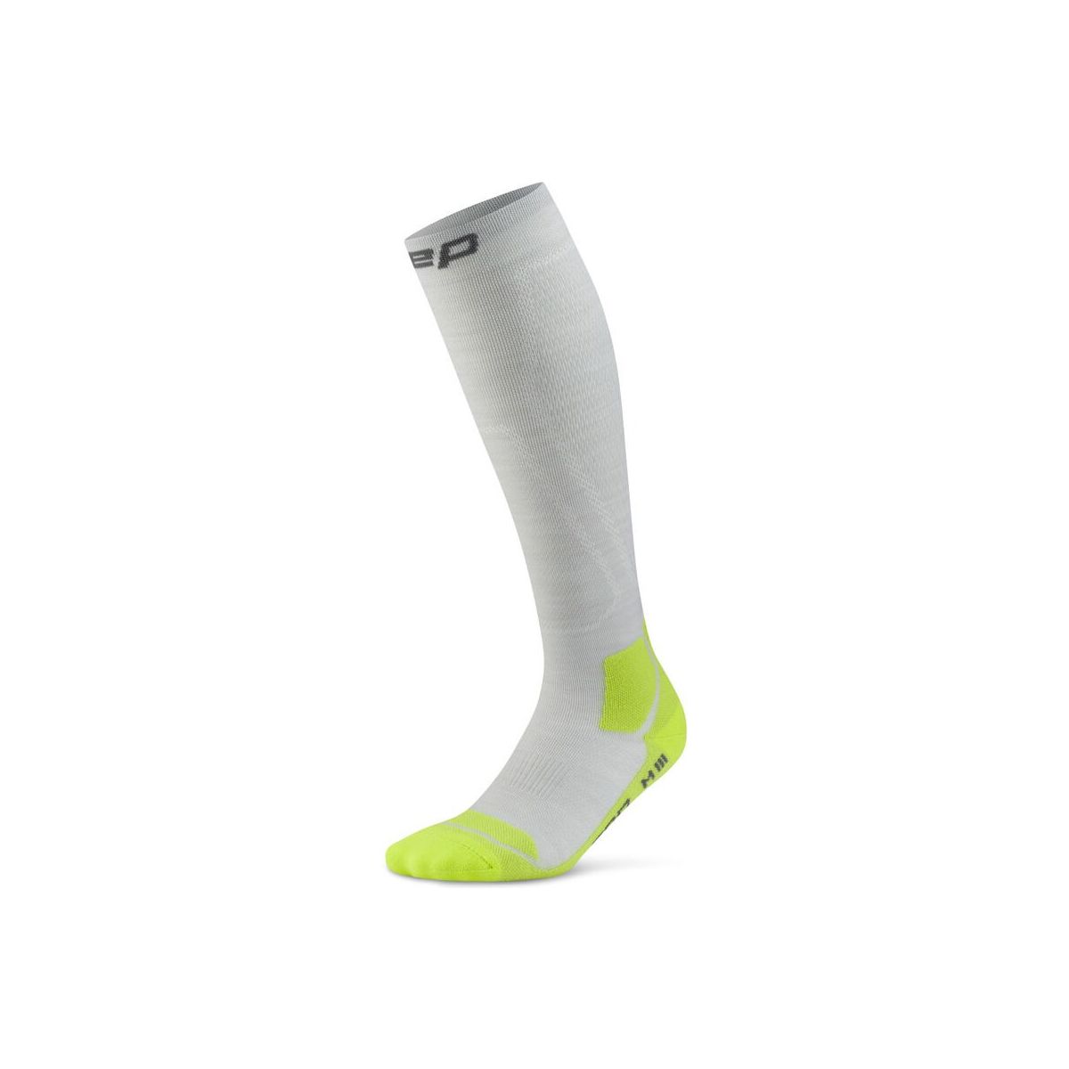 CEP Hiking Light Cushion Socks, Tall, Men grey/acid lime (989) IV WP80LS3