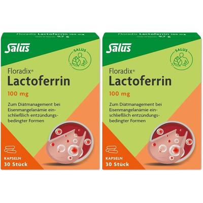 Floradix Lactoferrin 100 mg Kapseln 2x 2x30 St