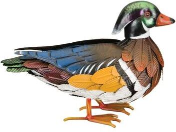 "Regal Art & Gift 9.25 Inch Wood Duck Decor - Male - 13.25""x5.25""x9.25"""