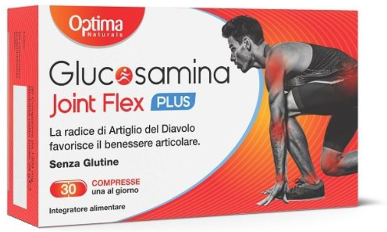 OPTIMA NATURALS Srl Optima Naturals, Glucosamina Joint Complex Plus, 30 compresse