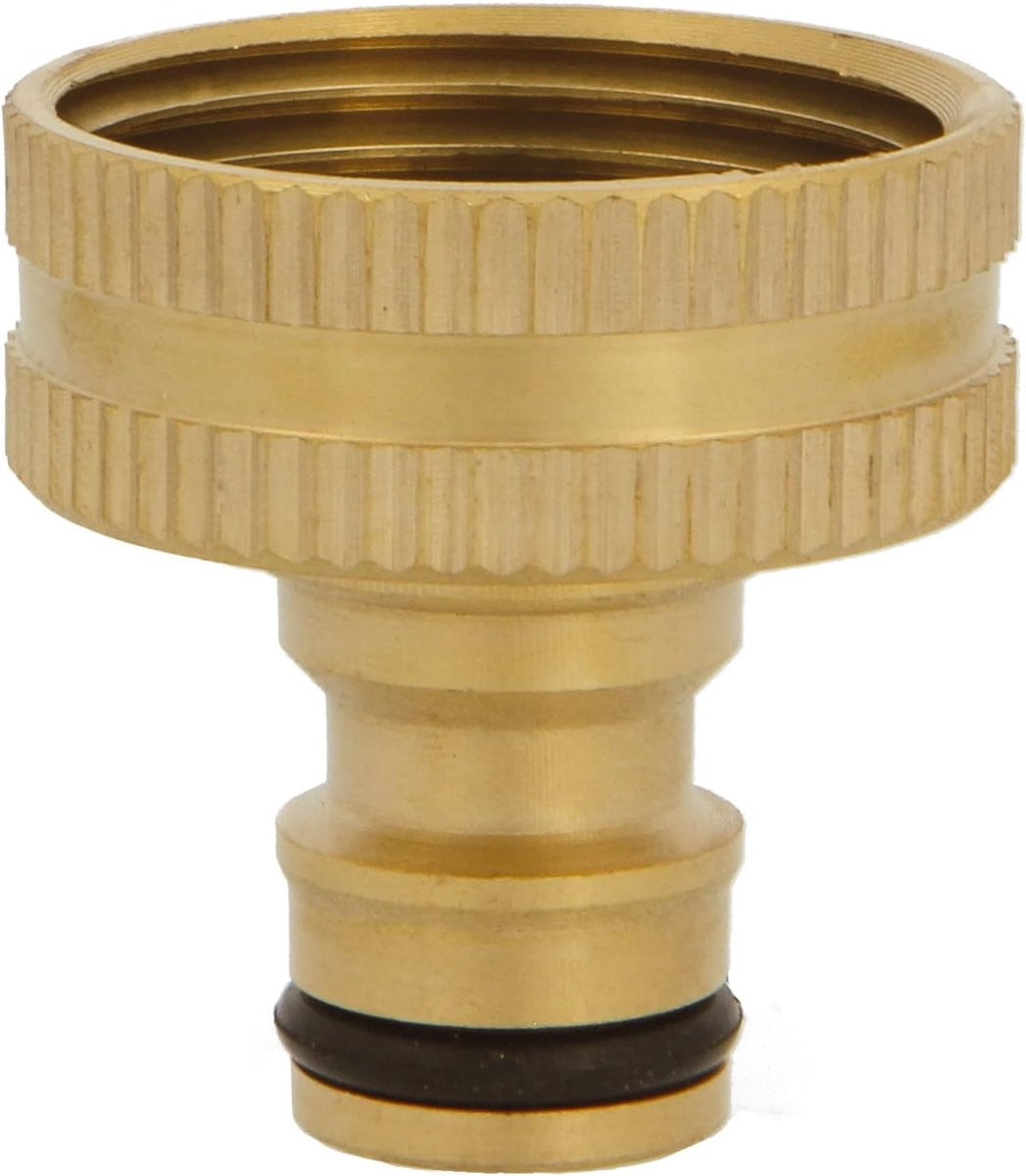 Adapter voor kraanaansluiting met slang - 2,5 cm (1 inch) - Snelle en eenvoudige verbinding voor waterslangen