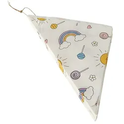 PAPSTAR 1000 Spitztüten, Pergament-Ersatz 27 cm x 19 cm x 19 cm "Sweets" Füllinhalt 125 g, fettdicht