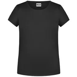 Mädchen Basic T-Shirt "8007G" - M - black