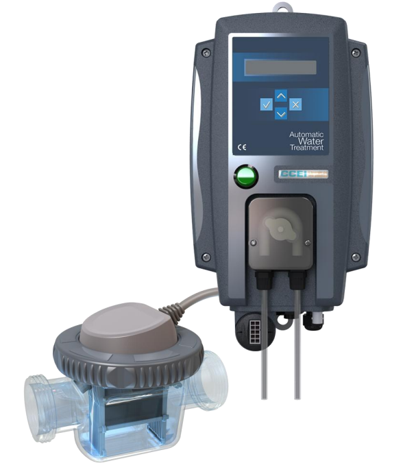Limpido Z3, Electrolyseur + gestion pH / ORP,  CCEI