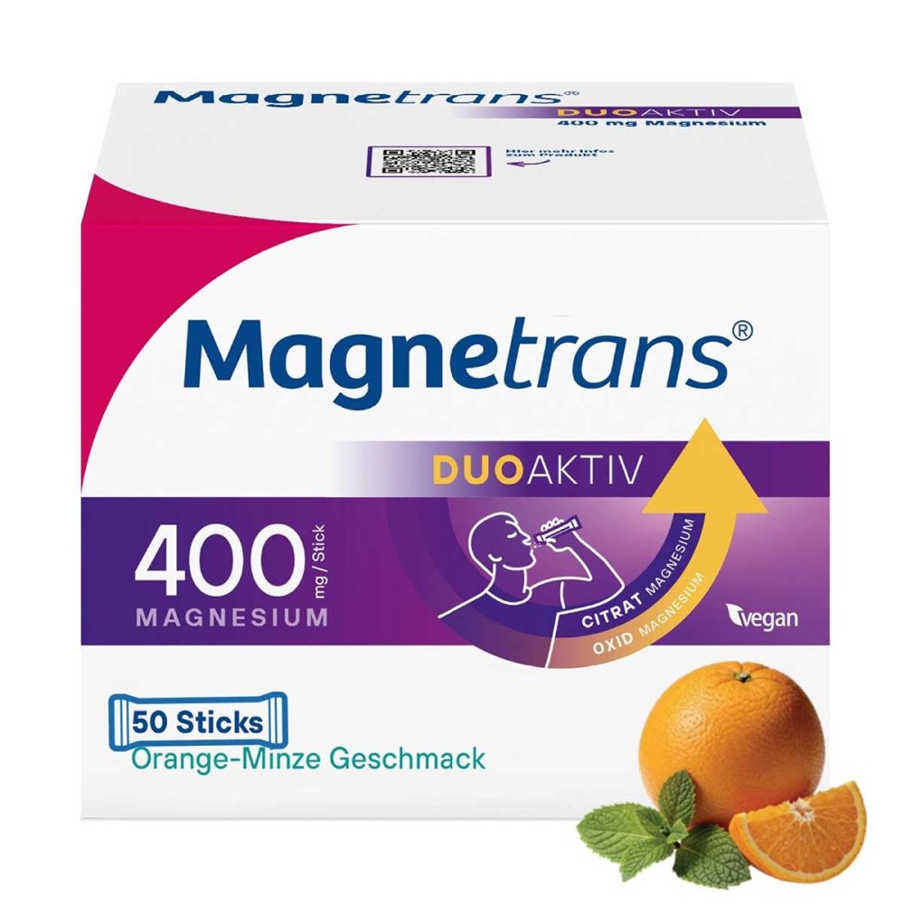 STADA Consumer Health Deutschland GmbH Magnetrans duo-aktiv 400mg Magnesium Direktgranulat-Sticks 14367603