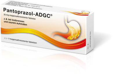 Zentiva Pharma GmbH PANTOPRAZOL ADGC 20 mg magensaftres.Tabletten 7 St 08998386