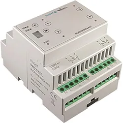 Eldat, Zubehör Antriebstechnik, Hutschienen- RCR03EN5004A01-29K Empfänger Motor 4 Kanal 230VAC grau