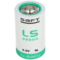 SAFT LS33600 Lithium Batterie 3.6V Primary LS 33600