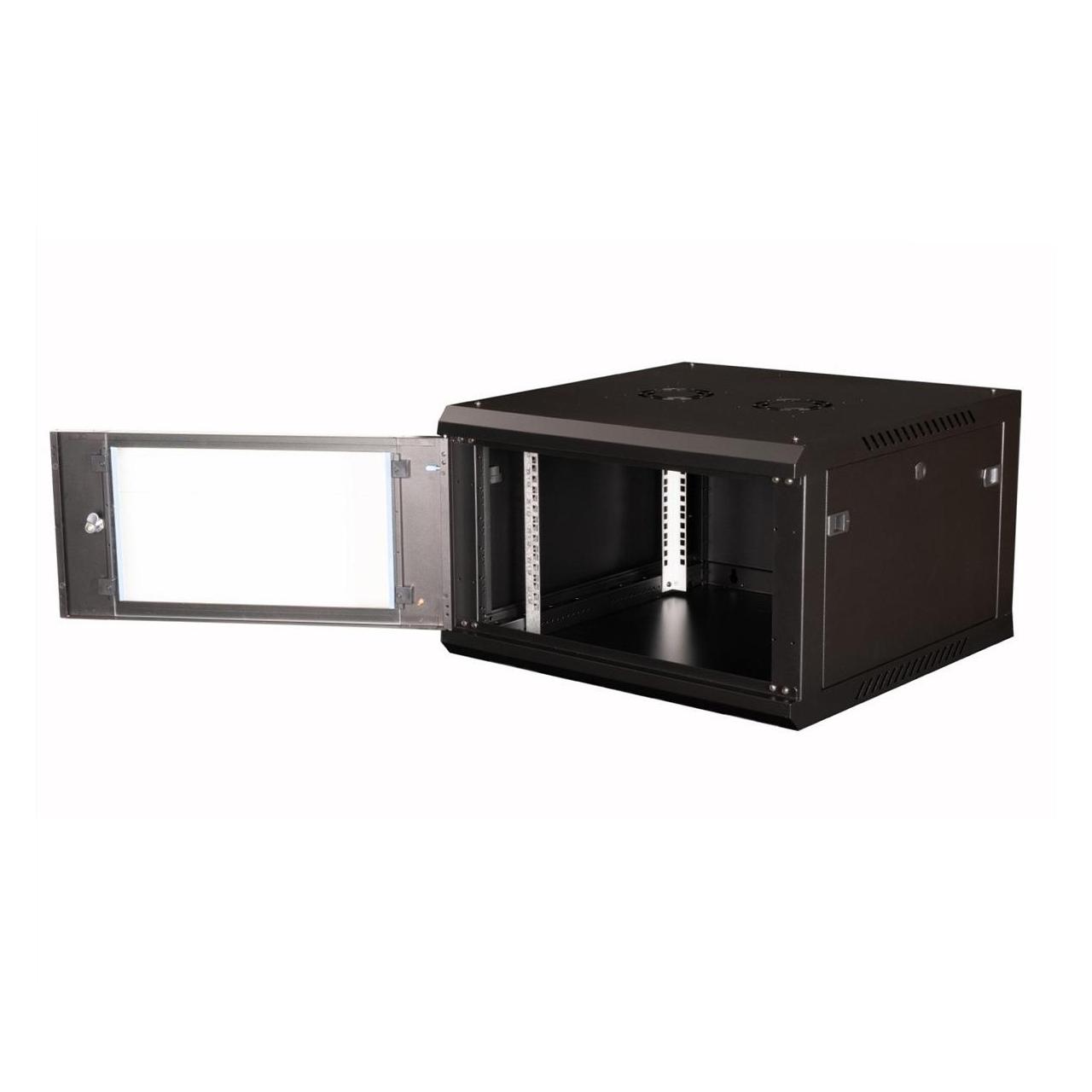 Value 19-Zoll Wandgehäuse 6HE 600x600mm schwarz, Bausatz (6 HE, 19 Zoll Rack) (26990828)