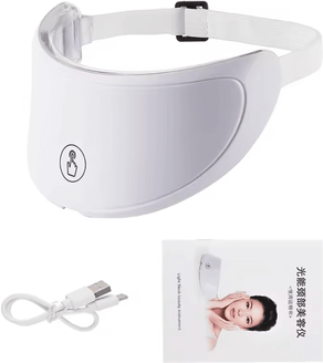 Inspire Curations 7 Color LED Face And Neck Light Therapy Mask For Skin Rejuvenation And Facial Care neck Care