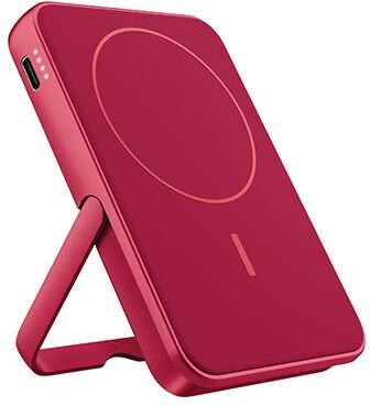 Powerbank Magnético Fresh 'n Rebel 5000 mAh USB-C - Berry Red