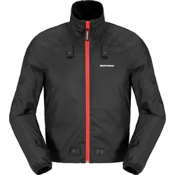 Spidi Thermo Rain Chest X100, Funktionsjacke H2Out - Schwarz/Rot - S