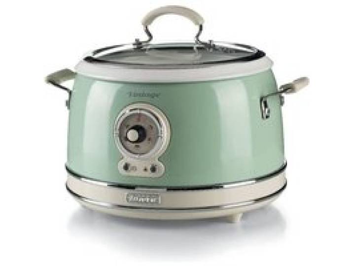 Ariete 2904 Cuiseur à riz vintage 3 5 L - céramique anti-adhésif vapeur sauté mijoteuse réchauffage