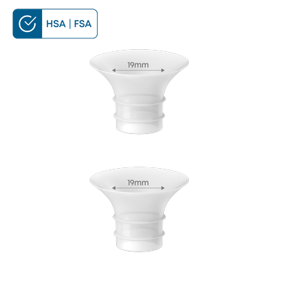 eufy Sizing Inserts for All Breast Pump (2-Pack) 19 mm