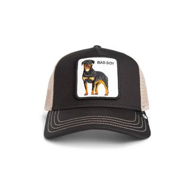 Snapback Cap GOORIN BROS. "Cap OG Trucker", Herren, schwarz (bad boy trucker), Obermaterial: 57% Polyester PES. 43% Baumwolle CO., Caps