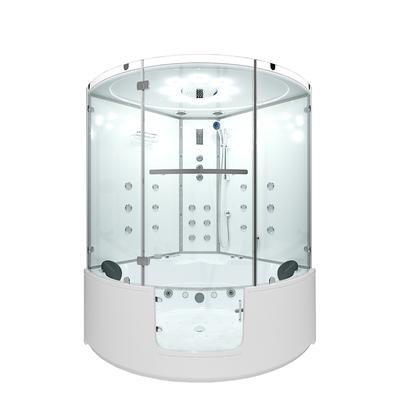 AcquaVapore Dampfdusche Whirlpool Dusche Duschkabine K60-WS-TH 140x140cm OHNE Zusatzoptionen