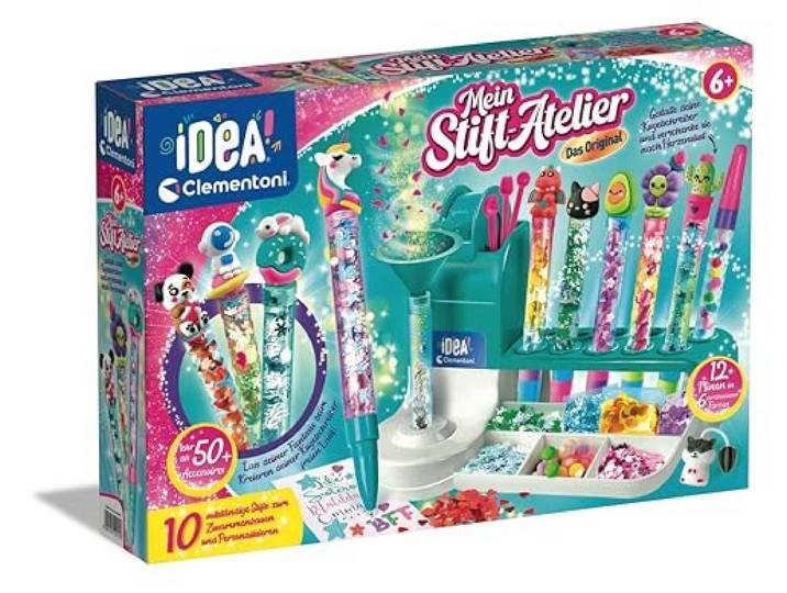 Clementoni Mein Stift-Atelier mit über 50 Accessoires