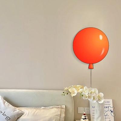 LED-Wandlampen, Ballon-Design, Minimalismus, Wandleuchten, moderner zeitgenössischer Stil, Wohnzimmer, Schlafzimmer, Esszimmer, Metall-Wandleuchte