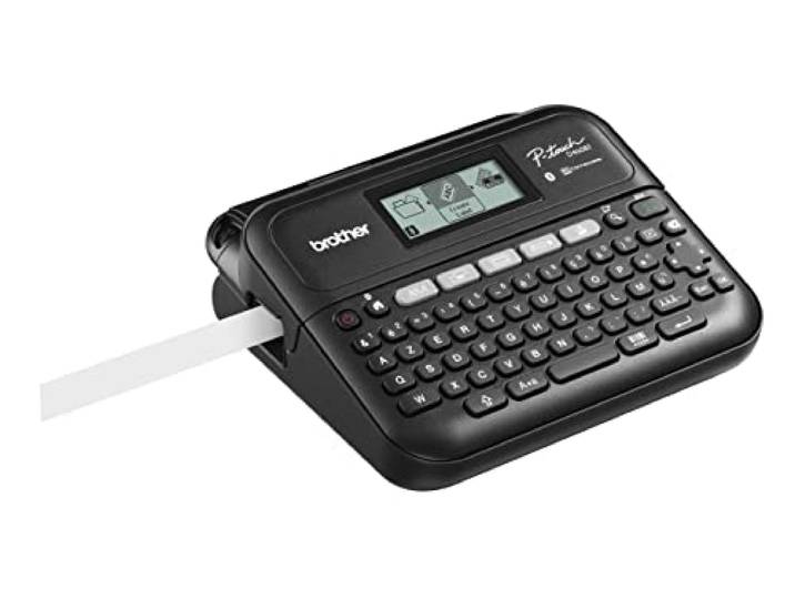 Brother P-Touch PT-D460BTVP Etiqueteuse Bureautique Professionnelle Bluetooth Rubans jusqu'à 18mm de large Avec Malette de Transport et Adaptateur Secteur
