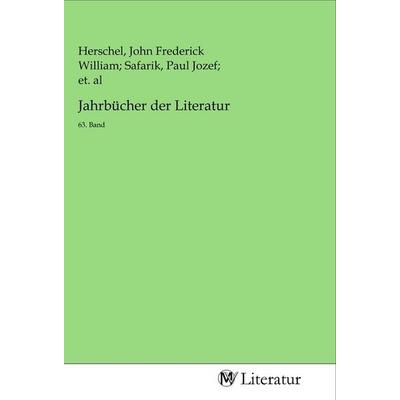 Jahrbücher der Literatur, Taschenbuch von , MV-Literatur, 978-3-96874-600-5