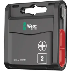 Wera Bit-Box 20 PH, PH 2 x 25 mm, 20-teilig 05057750001