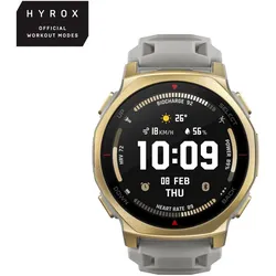 Amazfit T-Rex 3 Pro 44mm Outdoor Smartwatch GPS HYROX Arctic Gold