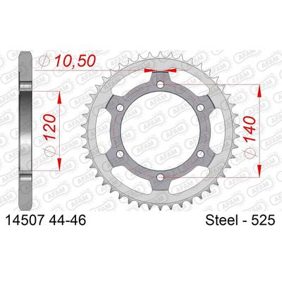 AFAM Kettenrad 14507-45