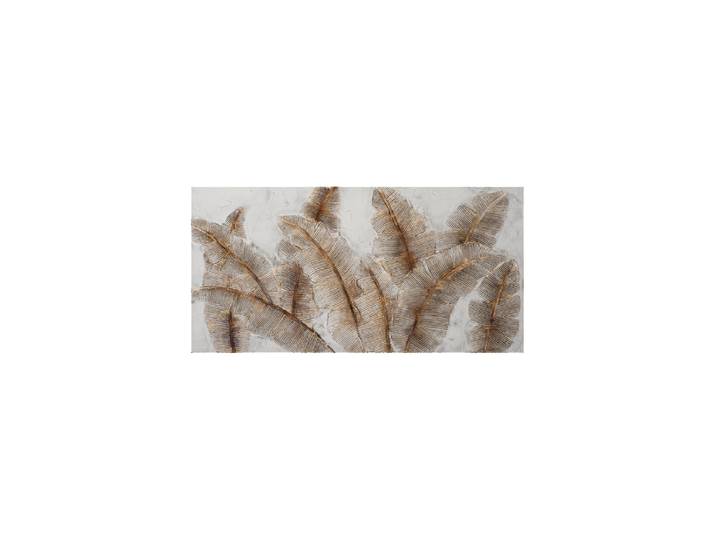 Handgemaltes Bild „Golden Leafs“ 70 x 140 cm Gold, Beige Crea Collection