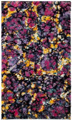 SAFAVIEH Fiesta Shag Latasha Abstract Rug