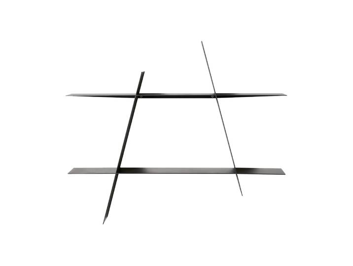 Andersen Furniture A-Shelf Wandregal Large 78x12x67 cm Black
