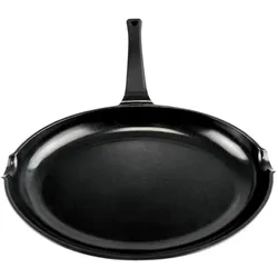 Mastrad Fischpfanne Keramikbeschichtungt 32cm, Pfanne + Kochtopf, Schwarz
