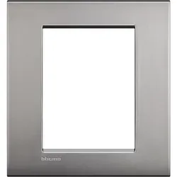 Legrand LNC4826NK Abdeckrahmen LIVINGLIGHT AIR, 3+3 Module, Farbe: Nickel