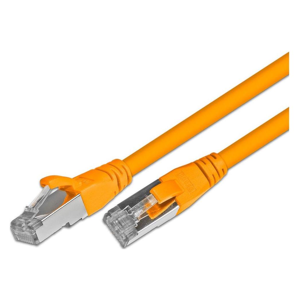 Wirewin Patchkabel: F/UTP, 0.25m, orange (F/UTP, CAT5e, 0.25 m) (PKW-STP-K5E 0.25 OR)