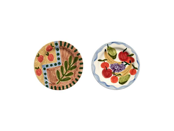 Serax - Assiette Santiago De Borja - Multicolore - Grès - Designer Shurleey
