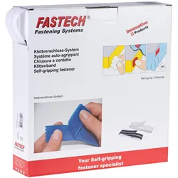 Fastech, Klettband, Klettband zum Aufkleben Haft- (20 mm)