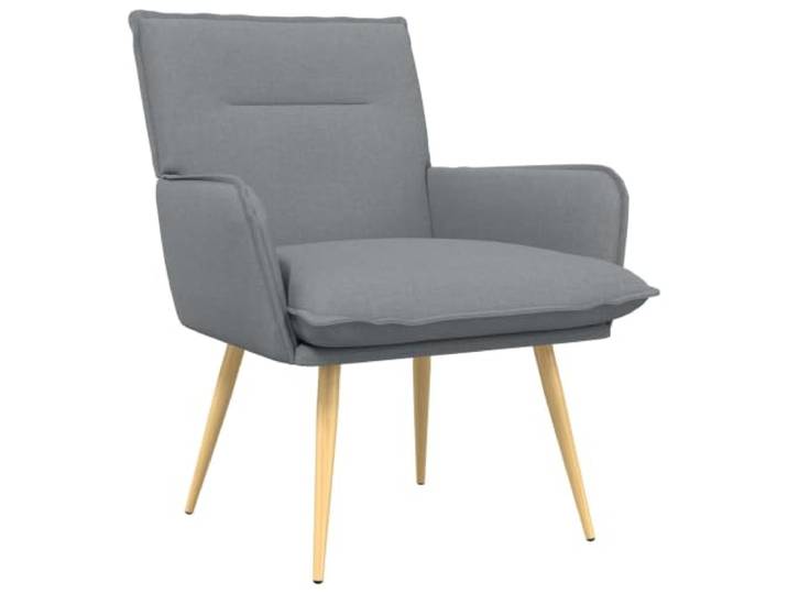Makastle Sessel Hellgrau Stoff