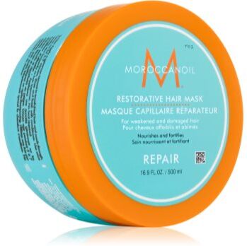 Moroccanoil Repair Restorative Mask máscara regeneradora para todos os tipos de cabelos 500 ml. Repair Restorative Mask
