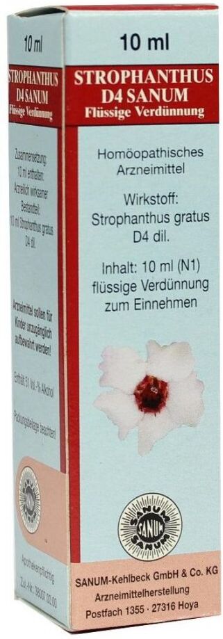 Strophanthus D4 Sanum Tropfen 10ml