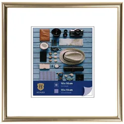 Henzo, Bilderrahmen, Napoli 15x15 Frame Gold (17 x 17 cm)