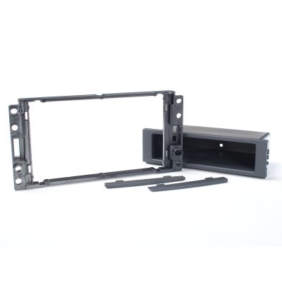 CHP Radioblende HUMMER H3 SAAB 9.7 2DIN mit Fach schwarz