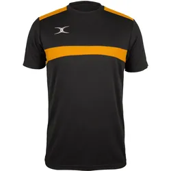 Gilbert, Herren, Sportshirt, Photon (S), Gold, Schwarz