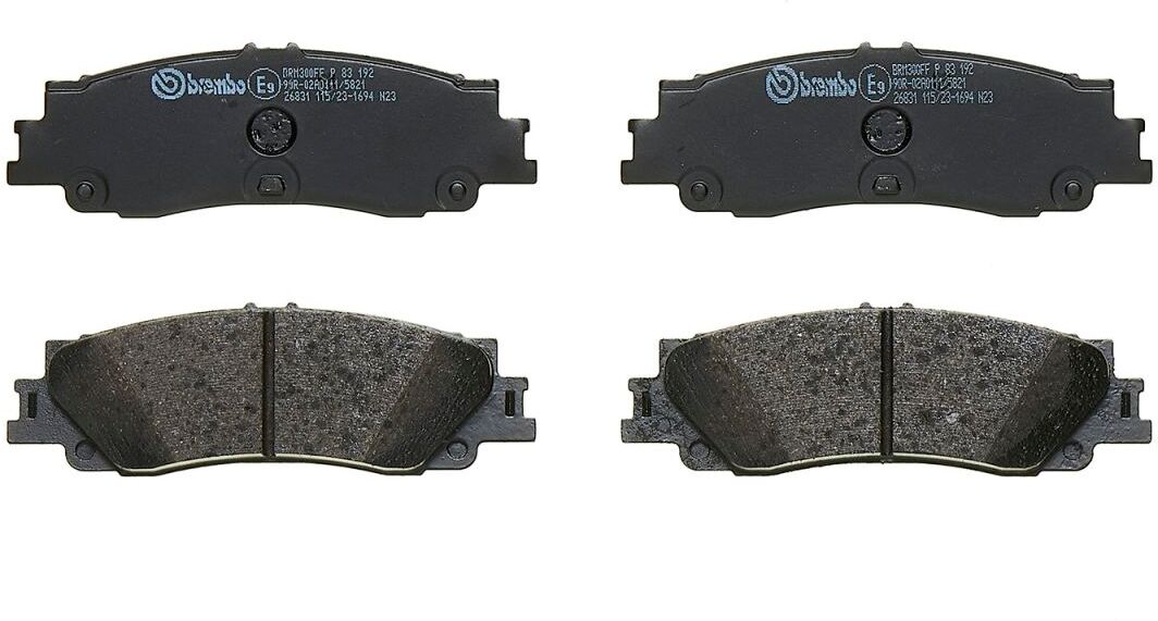Bremsbelagsatz BREMBO P 83 192