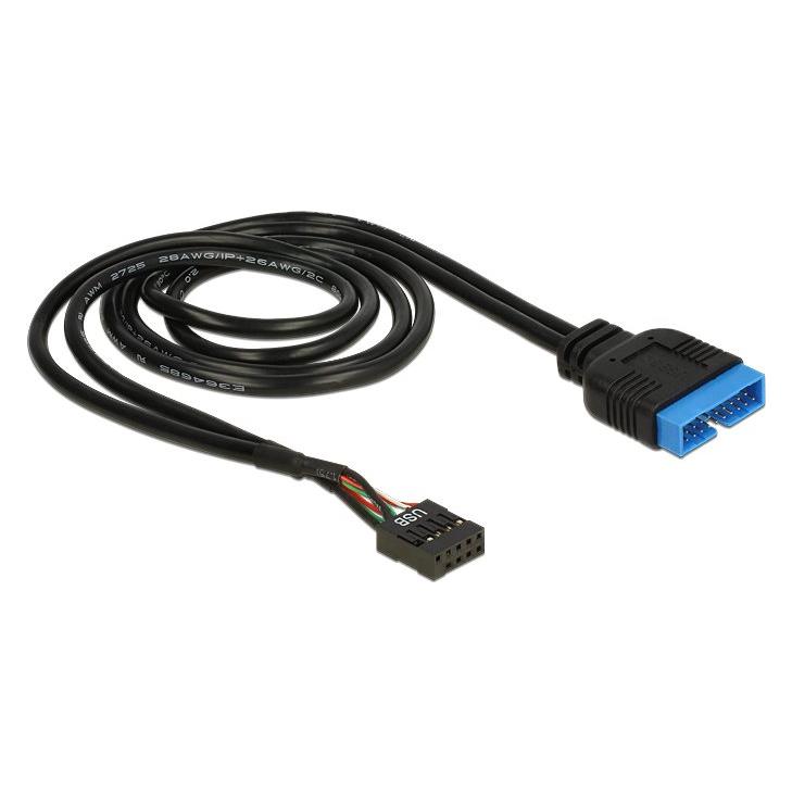 Delock USB Kabel intern 60cm, Pinheader (0.60 m, USB 2.0) (83777)