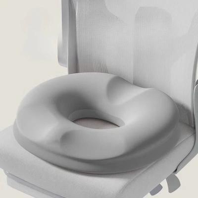 Inspired Finds Donut Memory Foam Seat Pillow For Tailbone Comfort light Grey