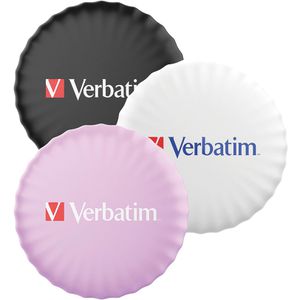 Verbatim Bluetooth-Tracker My Finder Coin, für iOS, 3 Stück, 1 Jahr Batterielaufzeit, wasserdicht IP66, schwarz, weiß, rosa