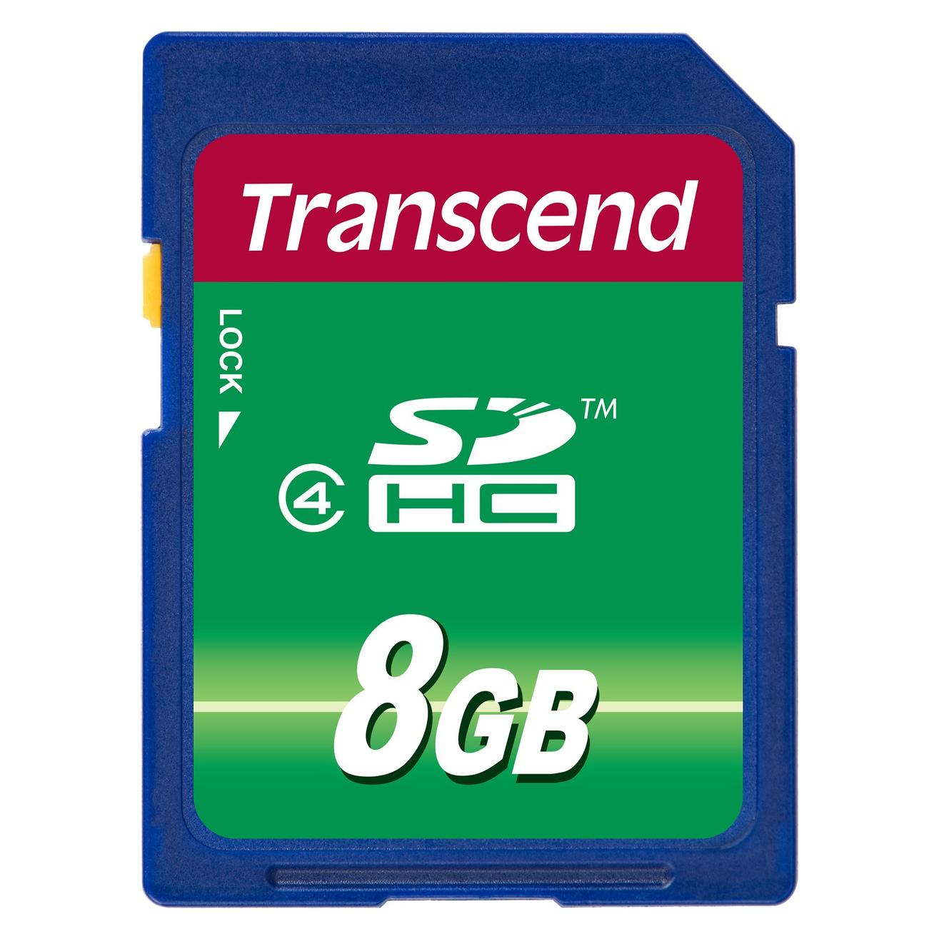 Transcend SDHC Standard (8 GB, SDHC) (TS8GSDHC4)